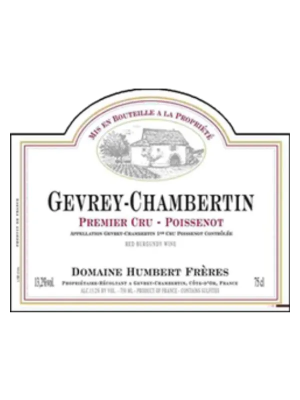 Gevrey Chambertin 1er Cru Le Poissenot