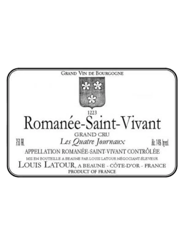 Louis Latour Romanee Saint Vivant Grand Cru les Quatre Journaux