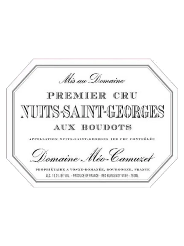 Nuits St Georges 1er Cru Aux Boudots