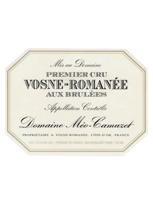 Vosne Romanée 1er Cru Aux Brûlées