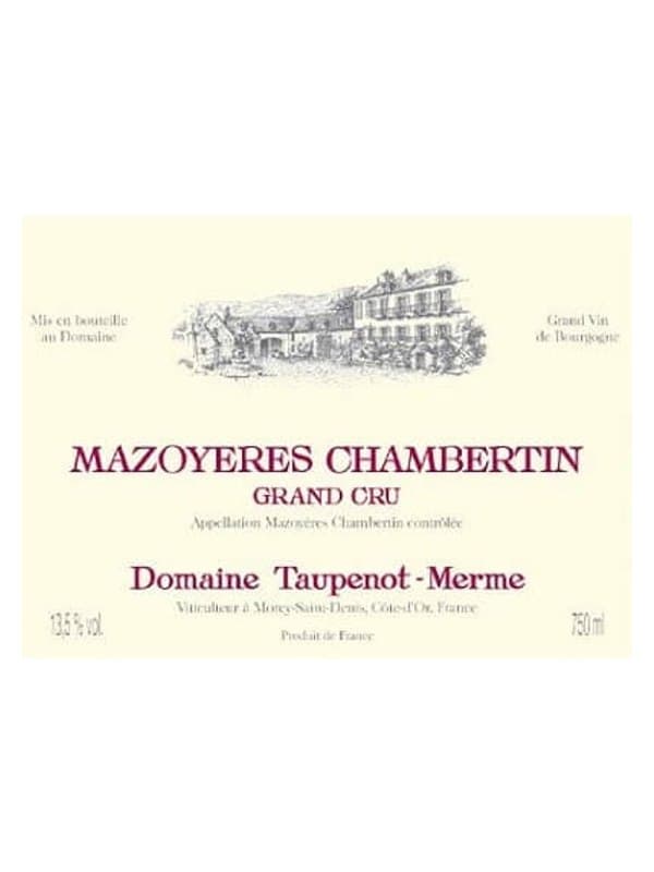 Mazoyeres-Chambertin Grand Cru Domaine Taupenot-Merme