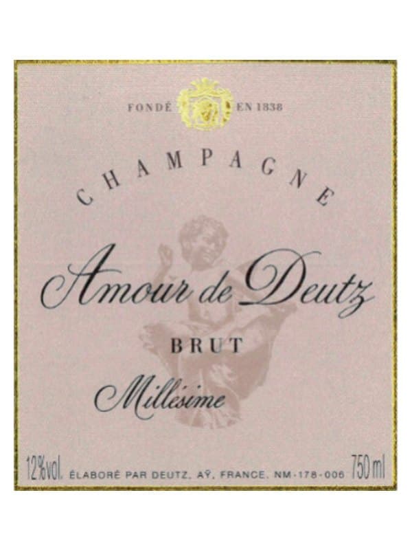 Champagne Deutz, Amour de Deutz, Blanc de Blancs, Brut