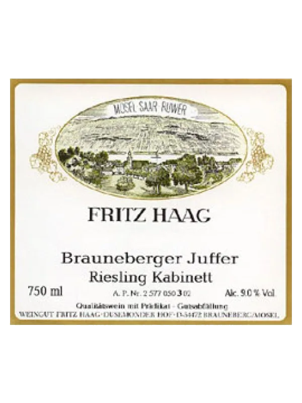 Fritz Haag Brauneberger Juffer Riesling Kabinett