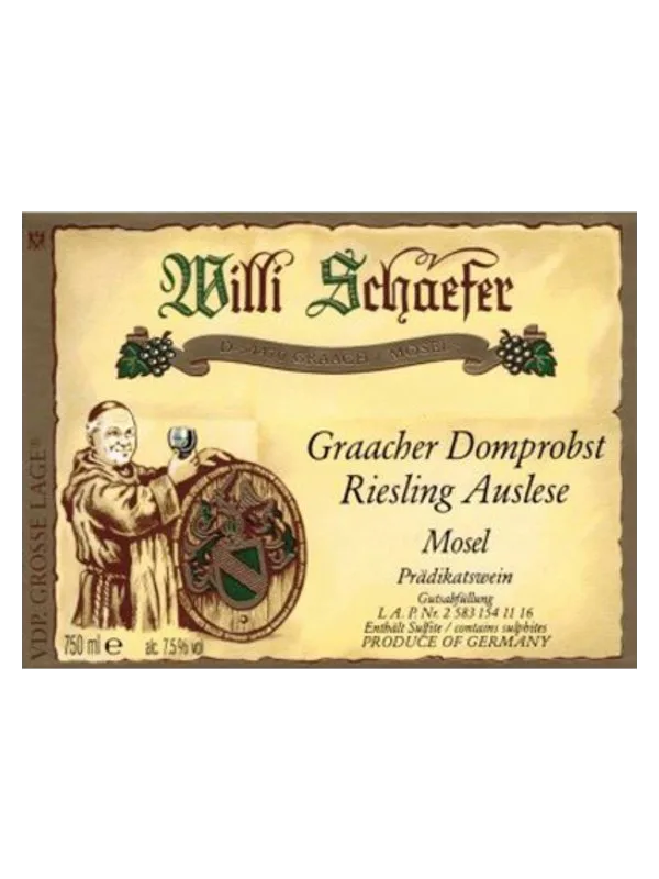 Willi Schaefer Graacher Domprobst Riesling Auslese Nr11