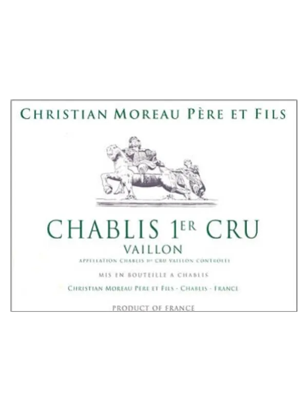 Christian Moreau Chablis 1er Cru Vaillon