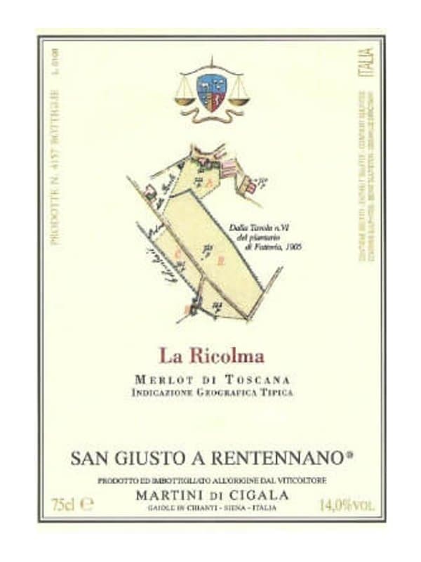 2015 San Giusto a Rentennano La Ricolma