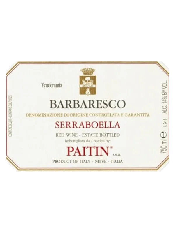 Barbaresco Sori Paitin Serraboella