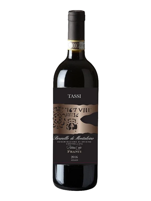 Brunello di Montalcino Bettina Cuvée Franci, Tassi di Franci Franca