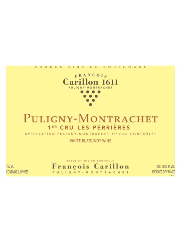 Puligny-Montrachet Les Perrieres 1er Cru Domaine Francois Carillon