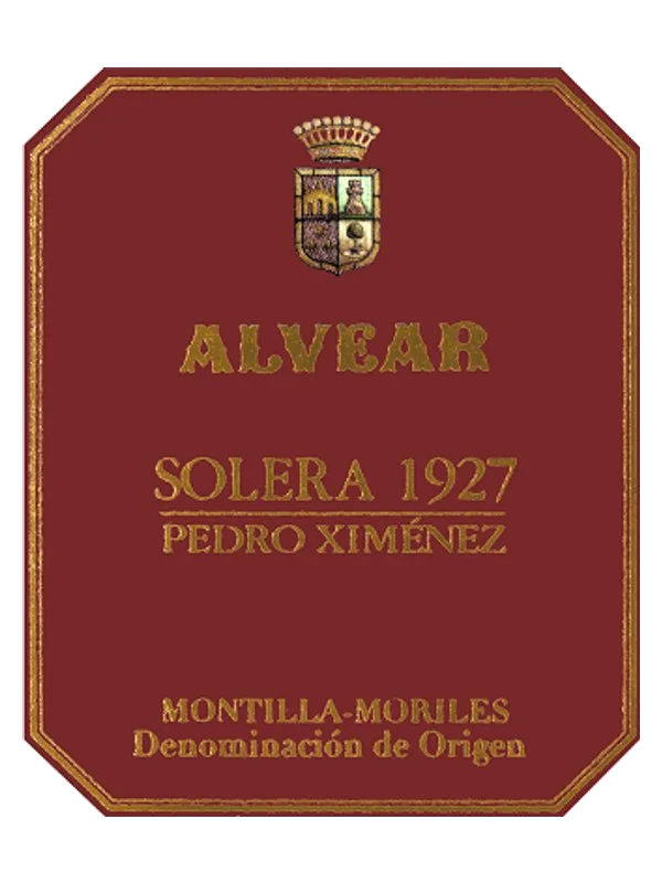 Alvear Pedro Ximenez Solera 1927