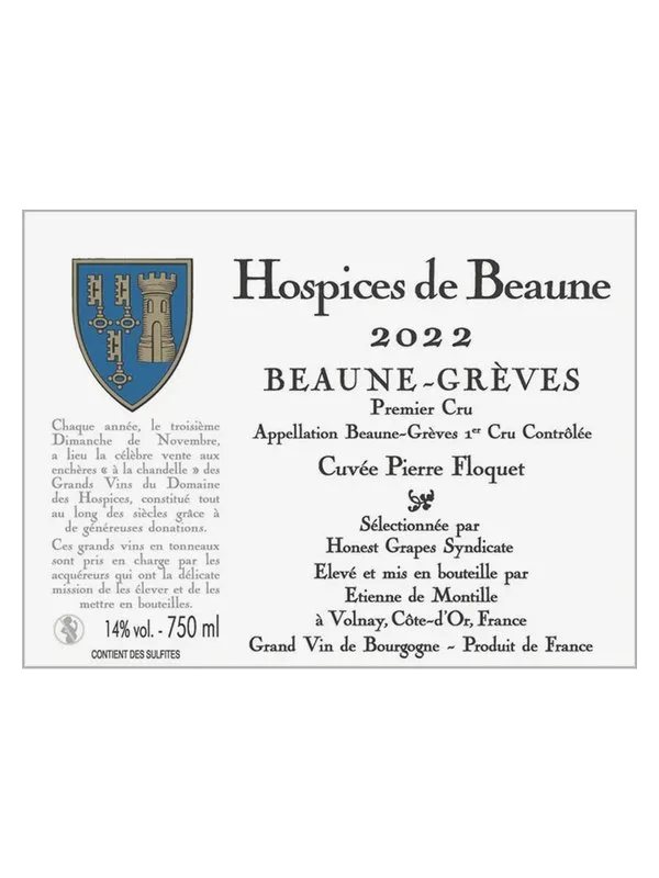 Grèves Cuvée Pierre Floquet, Domaine de Montille
