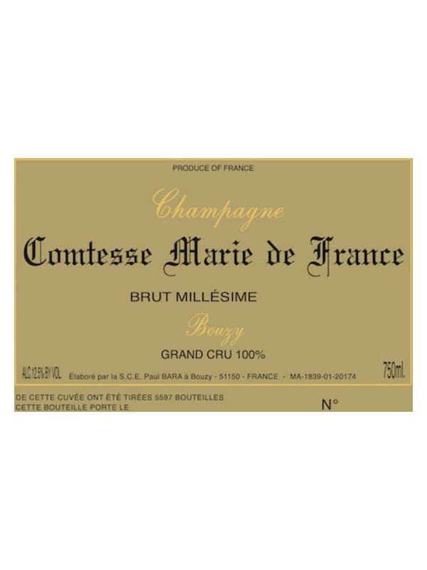 Paul Bara Comtesse Marie de France