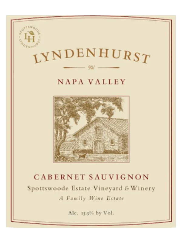 Lyndenhurst Cabernet Sauvignon, Spottswoode Winery