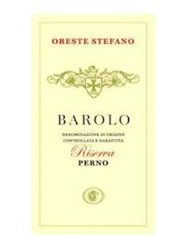 Oreste Stefano Barolo Perno
