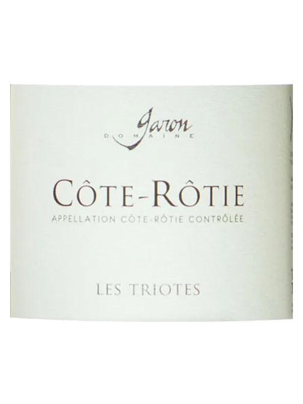 Côte-Rôtie Lancement, Domaine Garon