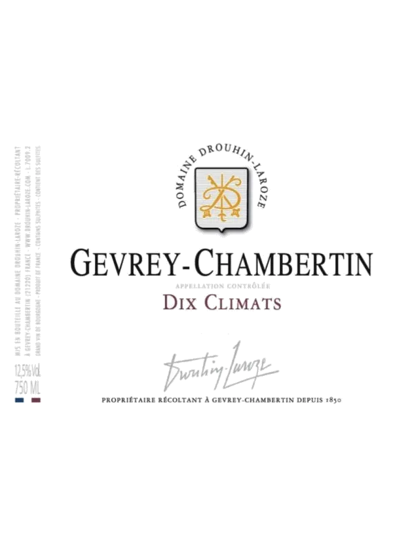 Gevrey-Chambertin Dix Climats
