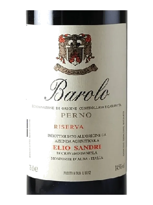 Elio Sandri Barolo Perno Riserva
