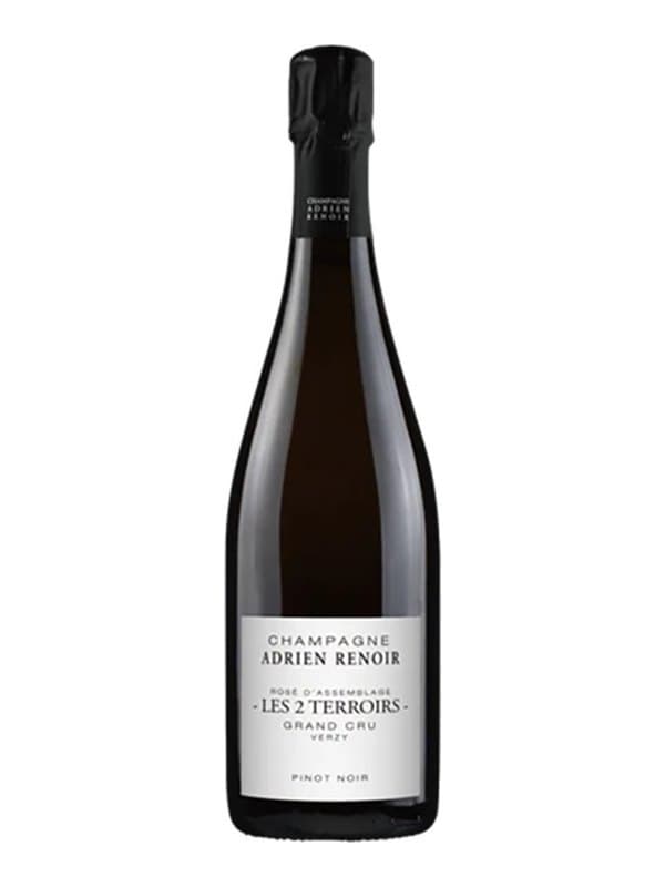 Les 2 Terroirs Rosé, Verzy Grand Cru, Adrien Renoir (2021 Base, disgorged December 2023)