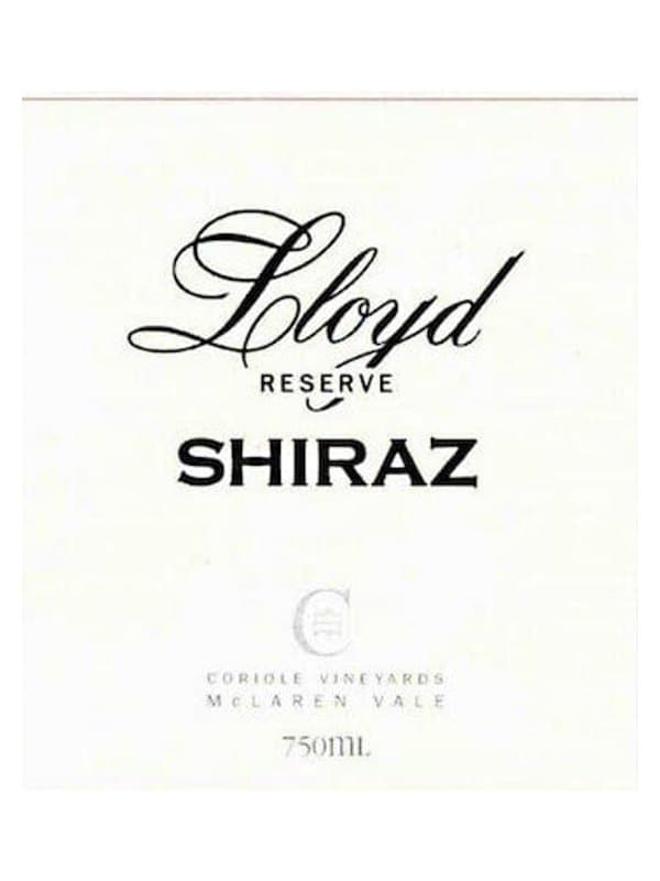 Coriole Lloyd Reserve Shiraz