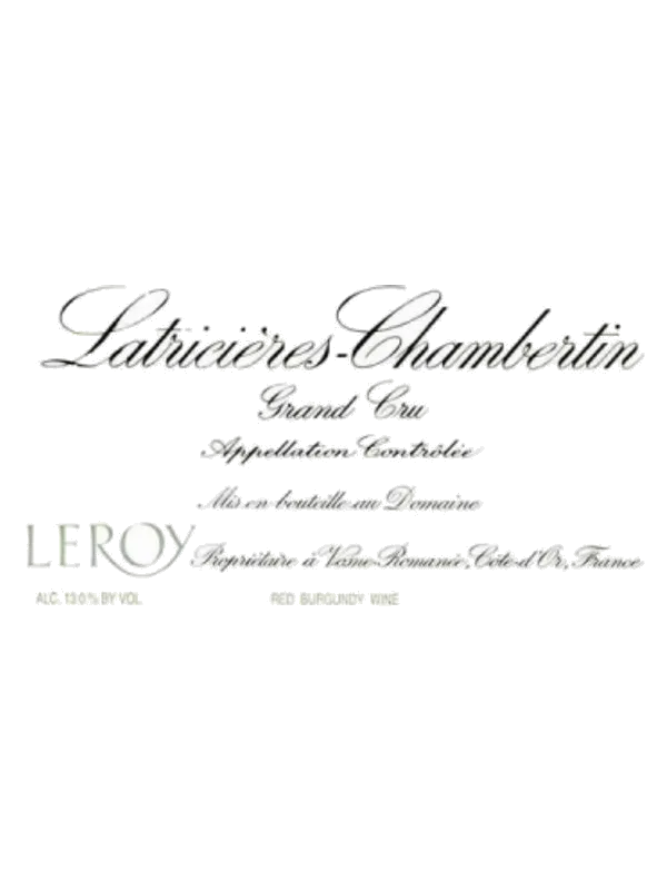 Leroy Latricieres-Chambertin Grand Cru
