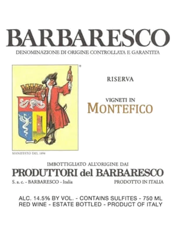Produttori del Barbaresco Barbaresco Montefico Riserva