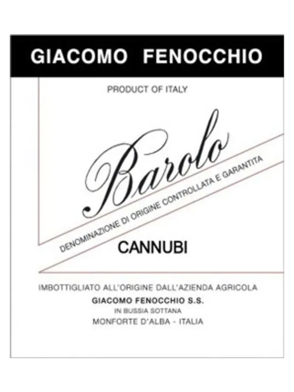 Barolo Cannubi