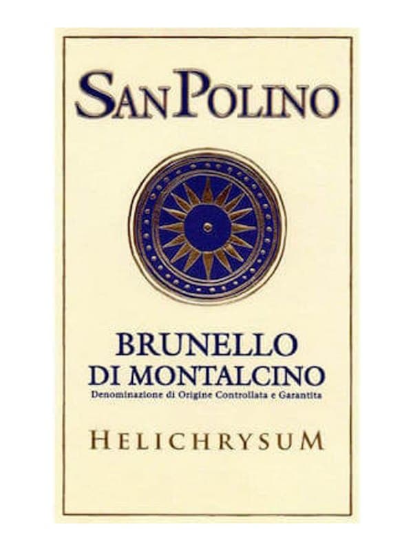 Brunello di Montalcino, Helichrysum, San Polino