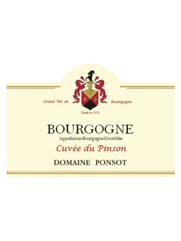 Bourgogne Cuvée Pinson