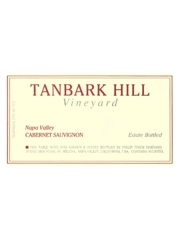 Philip Togni Cabernet Sauvignon Tanbark Hill
