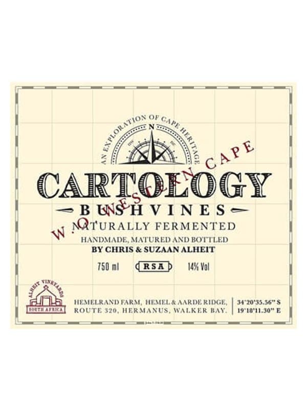 Cartology Bushvines Western Cape