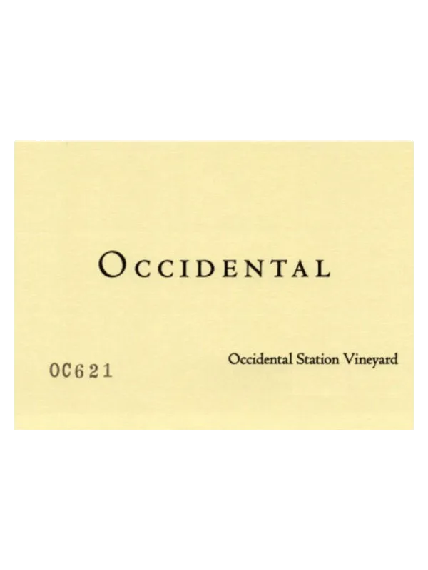 Occidental Pinot Noir Occidental Station Vineyard