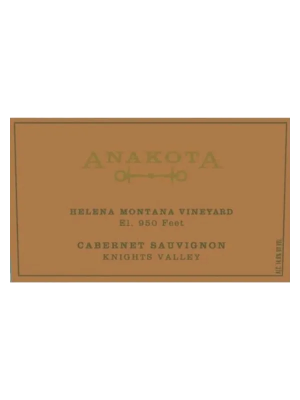 Anakota Helena Montana Cabernet Sauvignon