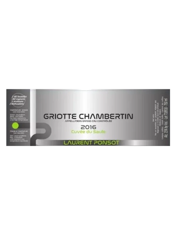 Laurent Ponsot, Griotte-Chambertin