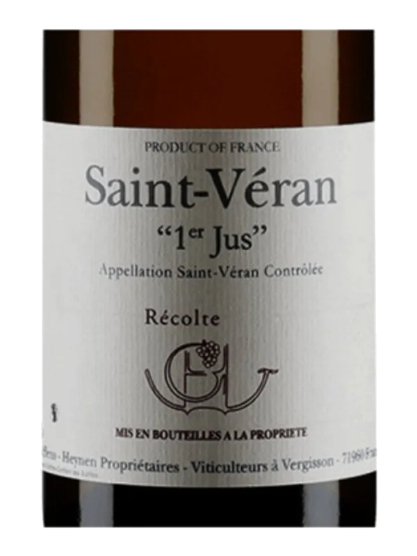 Saint Veran Premiers Jus